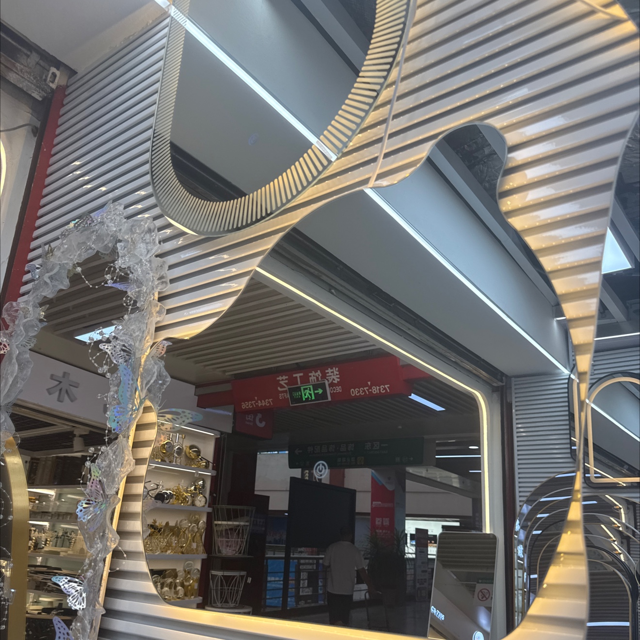 小熊镜子50*55