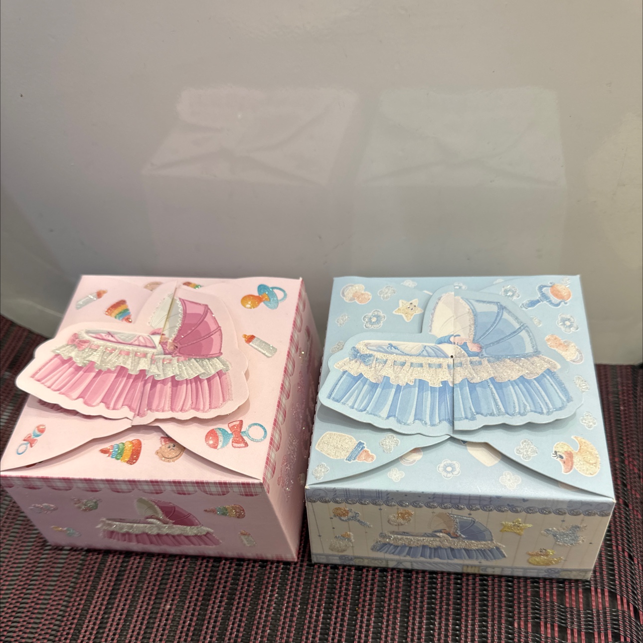 圣诞彩盒包装盒定制礼品纸盒节日装饰彩色包装盒创意礼盒定做包装盒细节图