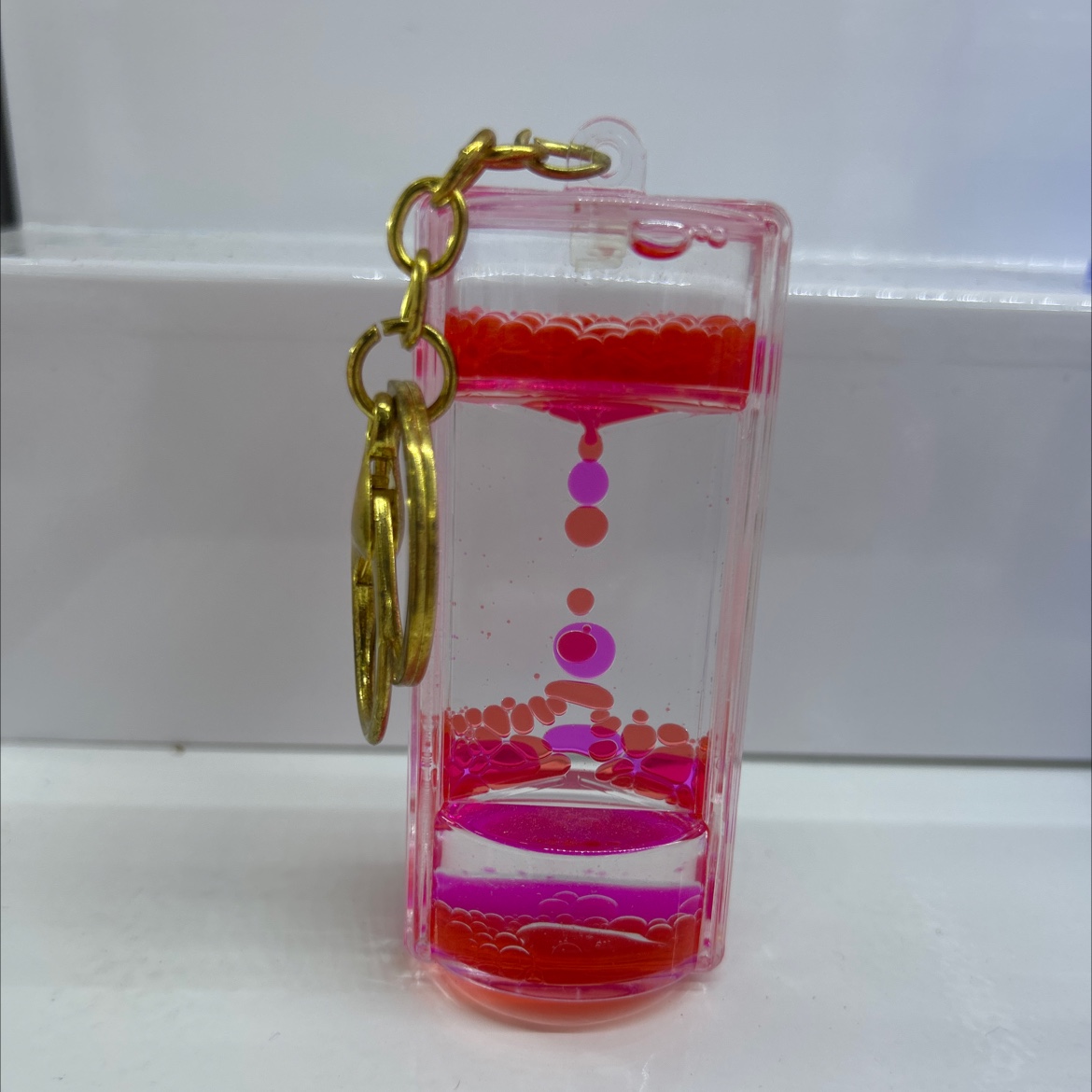 入油三色滴挂件钥匙扣