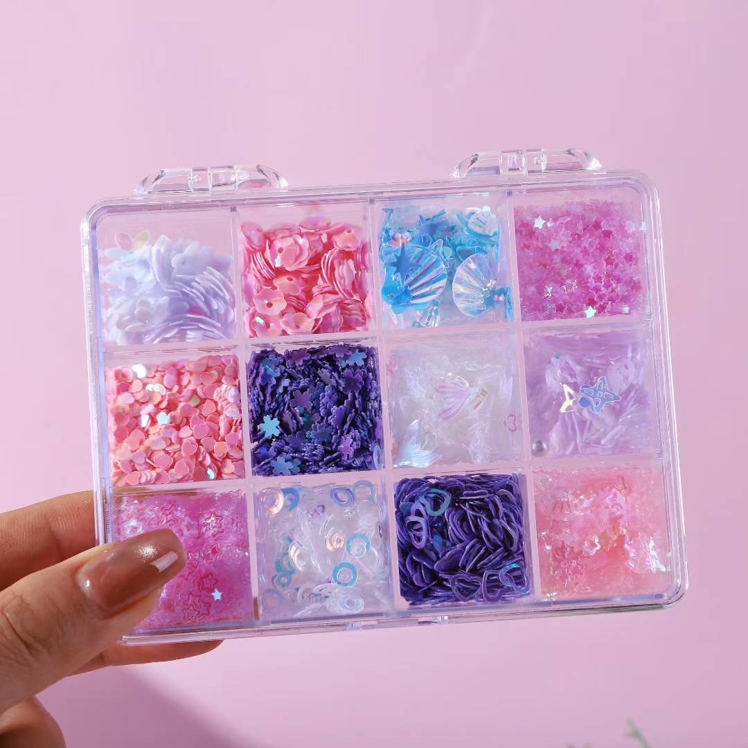 珠片面亚克力花片亮片配件亮片软布料珠片辅料装饰材料多色可选详情图5