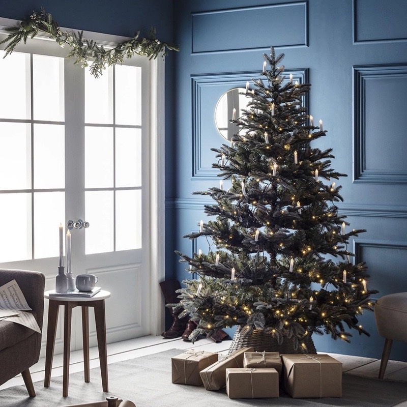 跨境热销蜡烛夹子灯串 圣诞树LED装饰灯串生日婚庆烛台餐桌布置详情图3