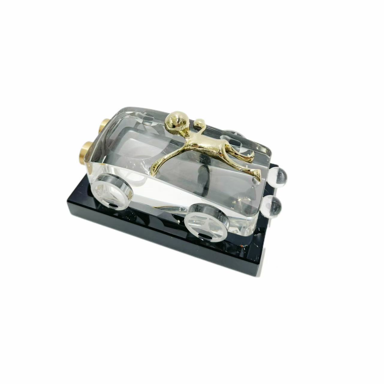 Creative decorative crystal car model ornaments, car model dashboard decoration, creative crystal home ornaments detail image 4