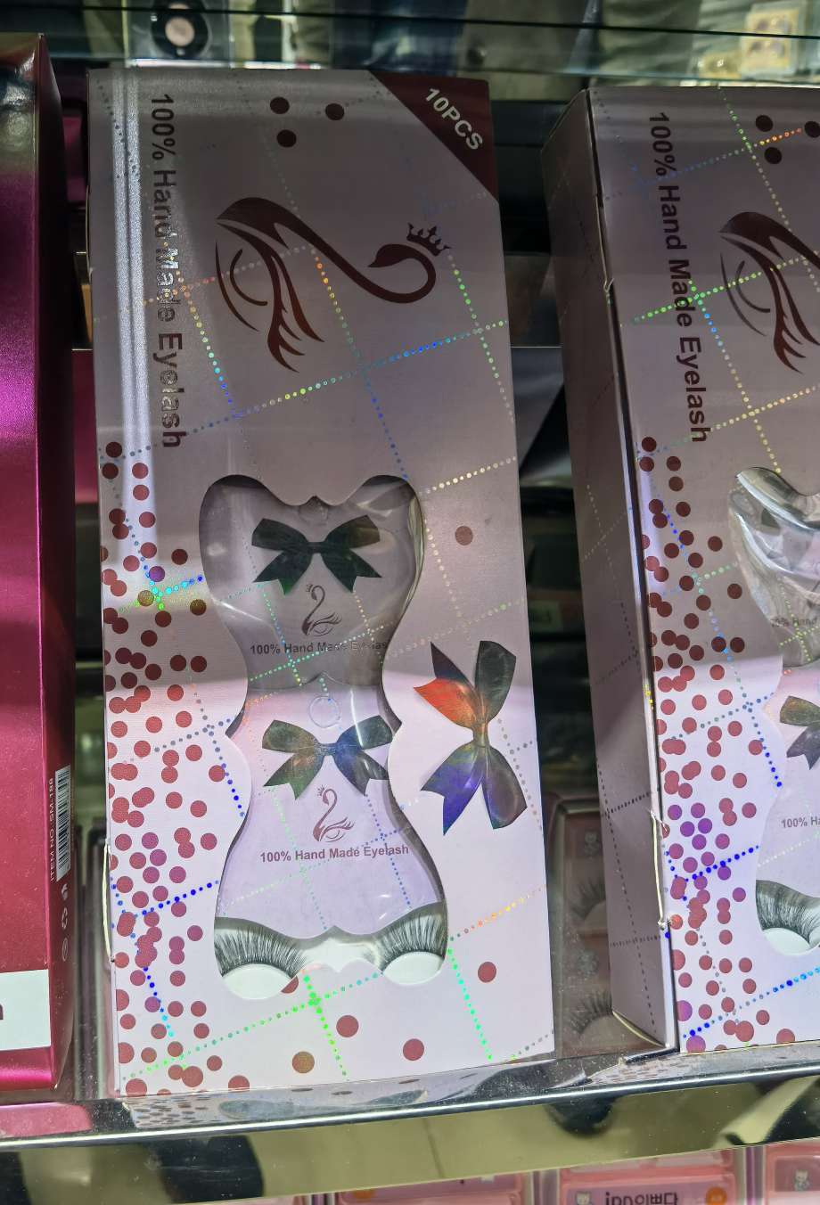 蝴蝶结假睫毛3D立体卷翘浓密时尚假睫毛厂家直销2