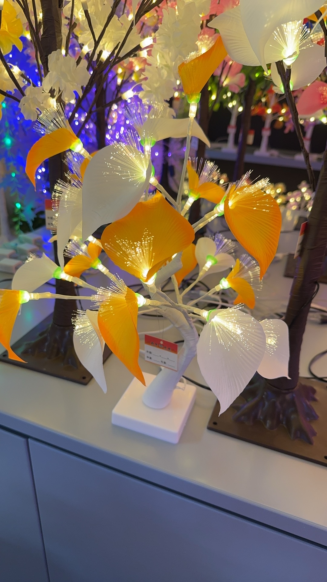 精美树灯3D打印招财猫宗教工艺品柳编塑料镀金装饰品趣味摆件礼品赠品 外贸圣诞出口礼品详情图17