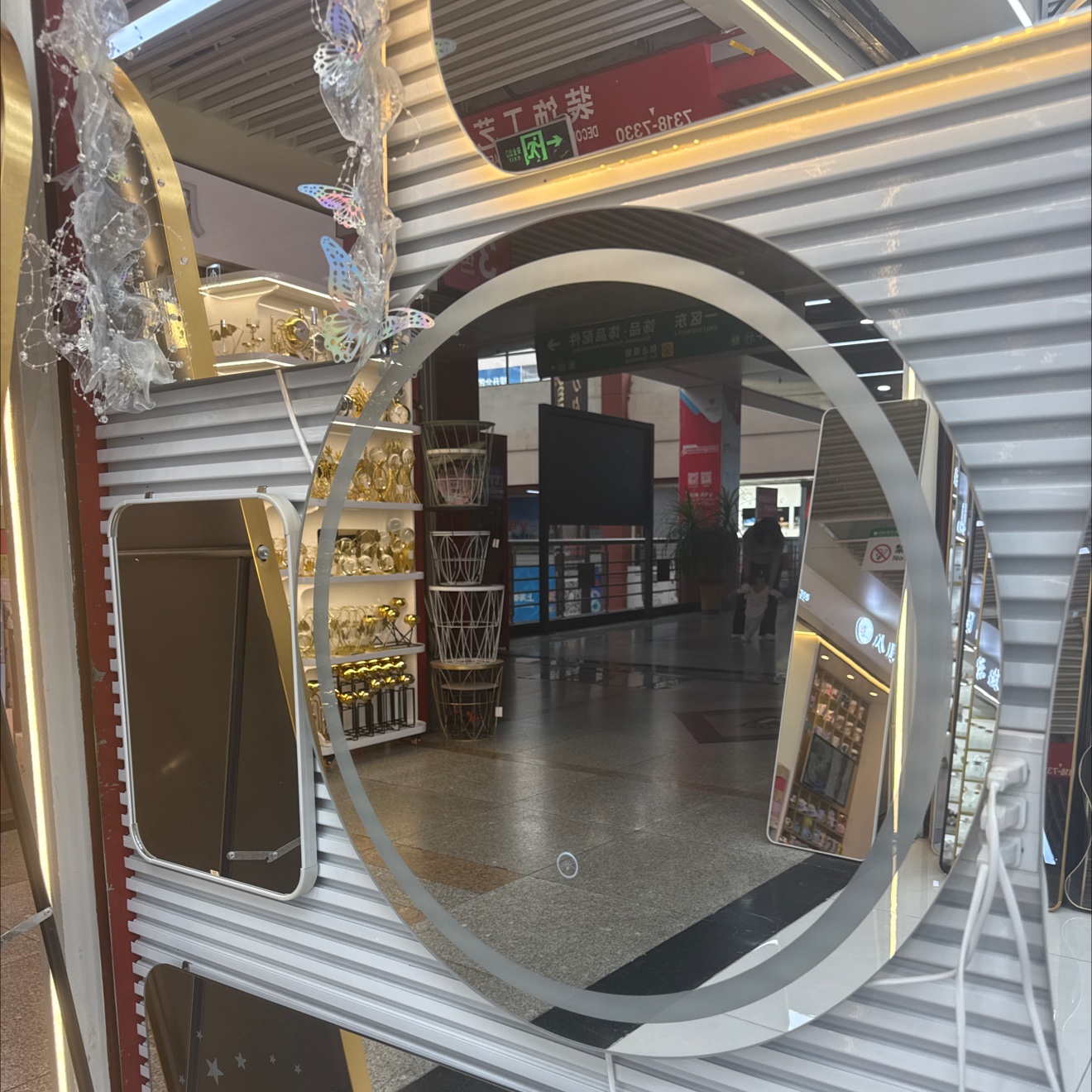 60*60 led 玻璃镜子