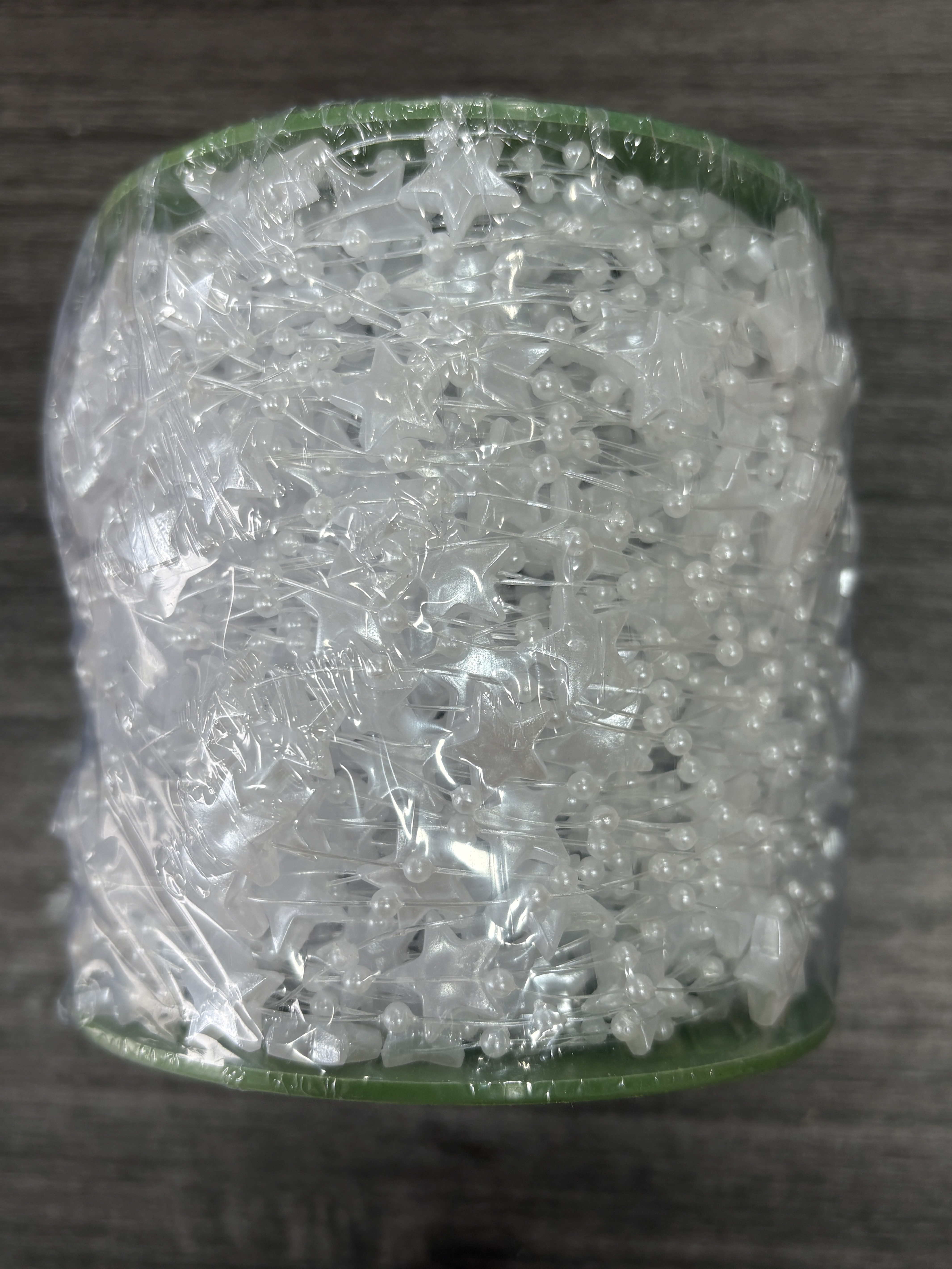 【圣诞季特惠】珍珠系列纯白色五角星鱼线链条圣诞花
艺发饰装饰手工diy珠链圣诞节装饰物品项链