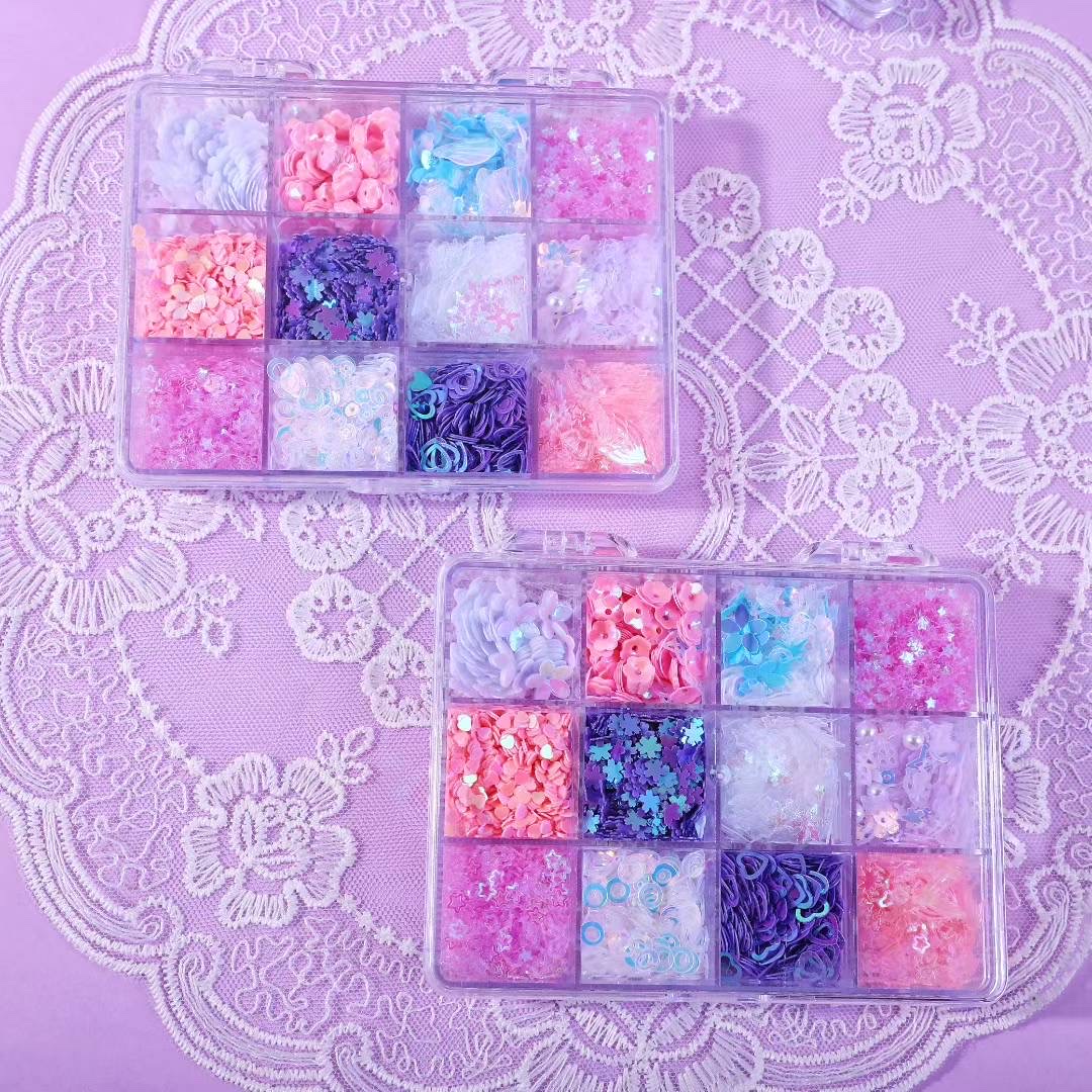 珠片面亚克力花片亮片配件亮片软布料珠片辅料装饰材料多色可选细节图