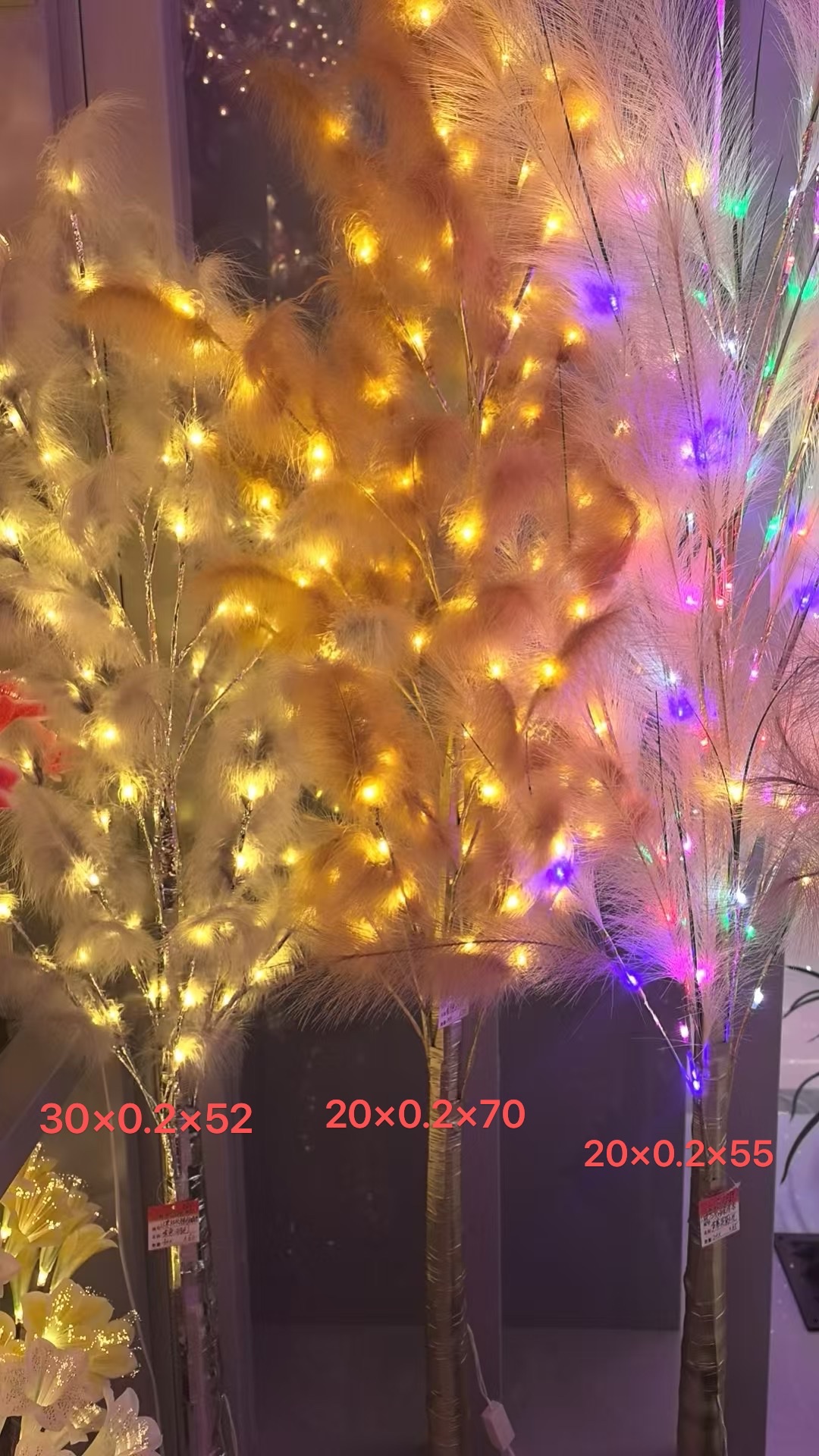 Big tree lamps, 3D printed maneki Neko, religious handicrafts, willow weaving, plastic, gilded decorative items, creative ornaments, home and office decorations for foreign trade export Specification image