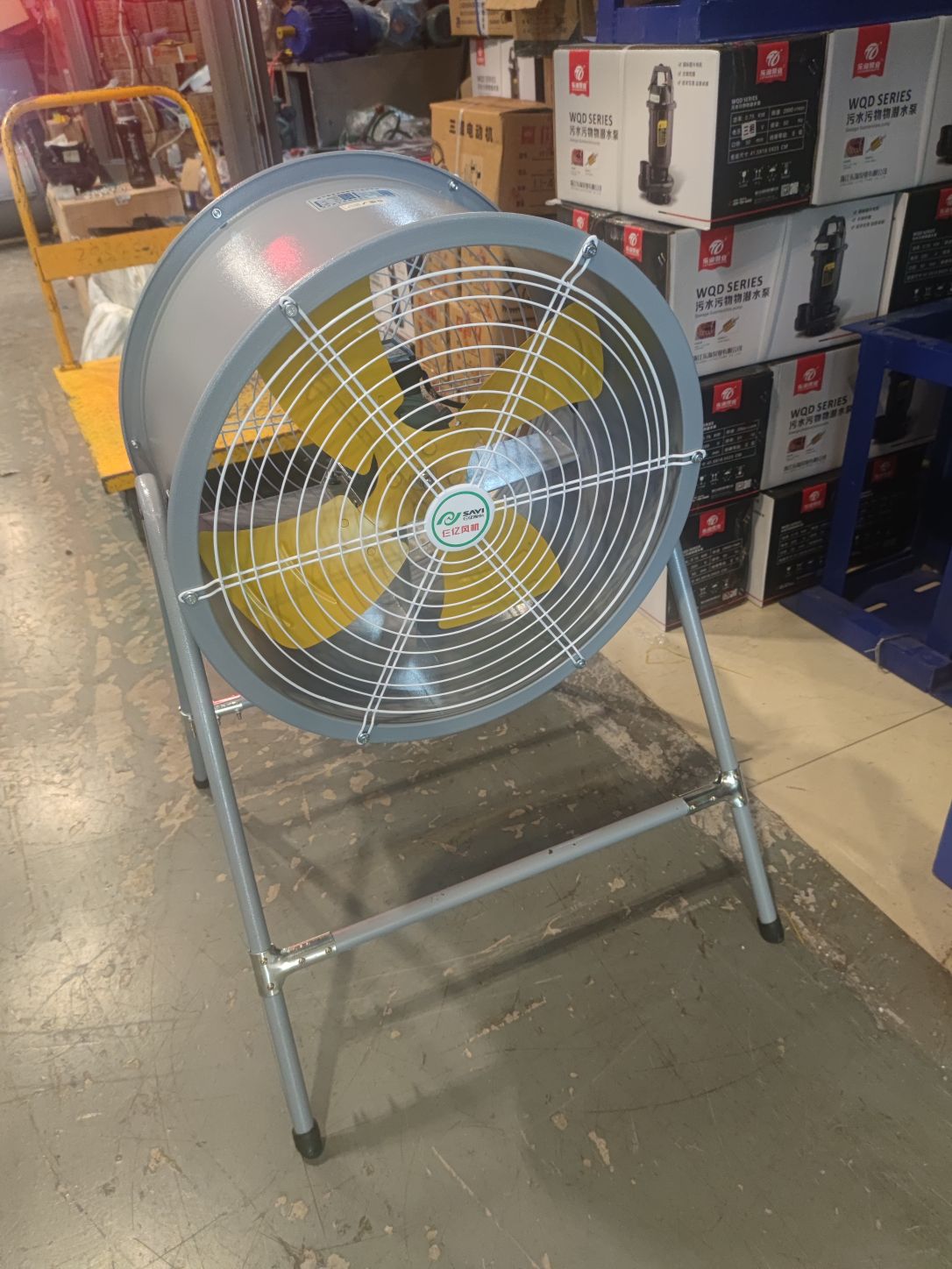 Position fan: Low-noise axial flow ventilator 2025 Model -6