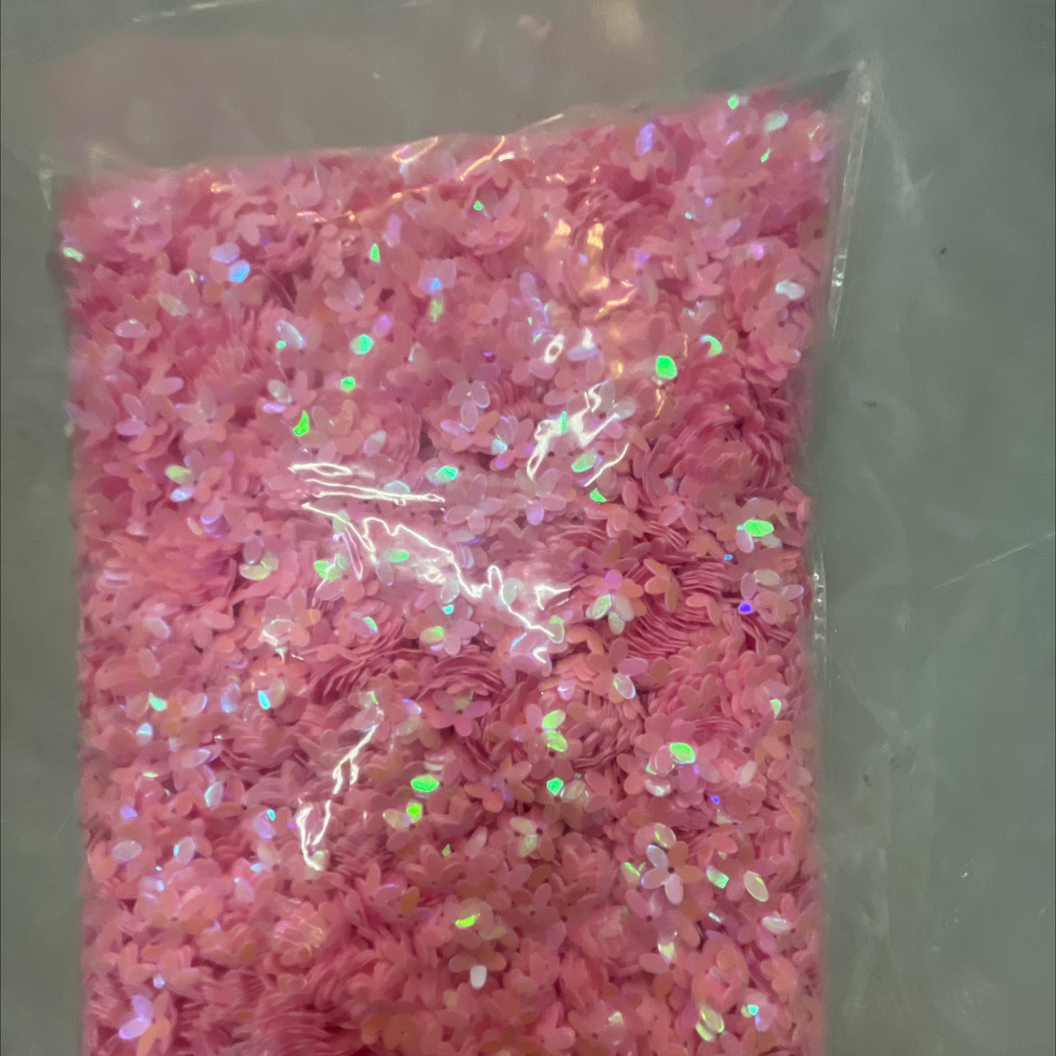 10m星梅凹彩色亮片史莱姆填充物，饰品配件，超超1111