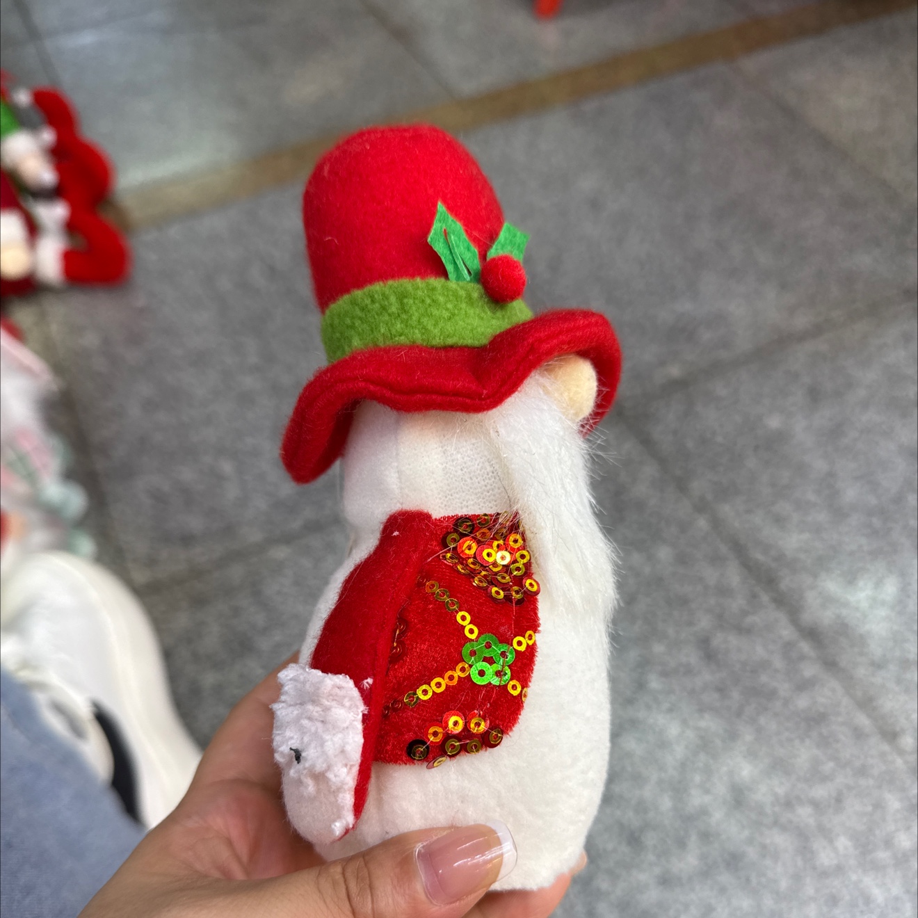 圣诞树圣诞用品，雪人，老人，带灯详情图3