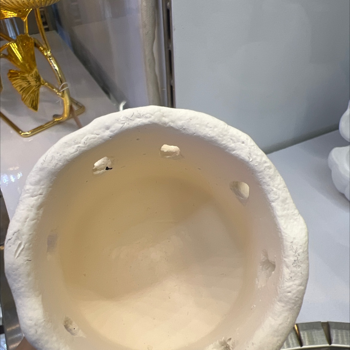 陶瓷香熏炉工艺品摆件家居装饰陶瓷花艺术品创意礼品细节图