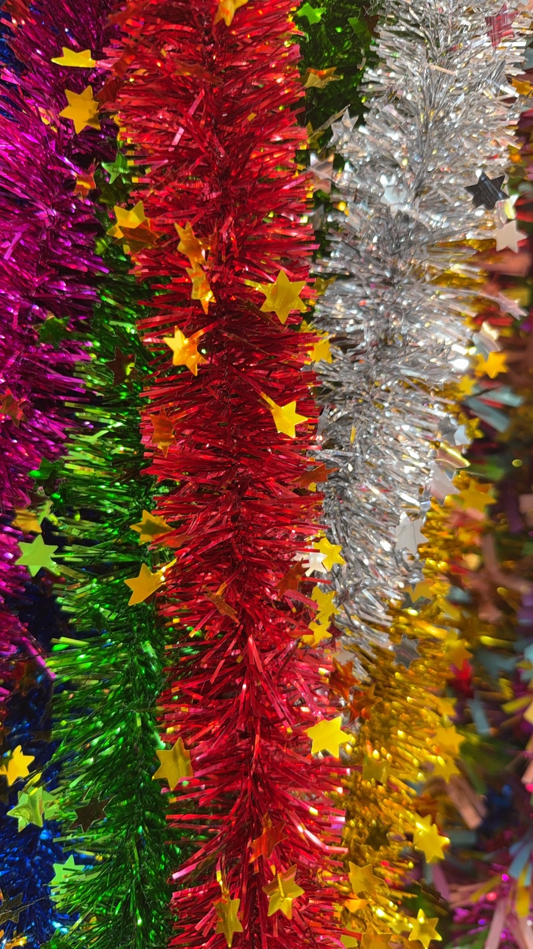 圣诞用品圣诞毛条圣诞树带灯节日装饰2025年圣诞节礼品细节图