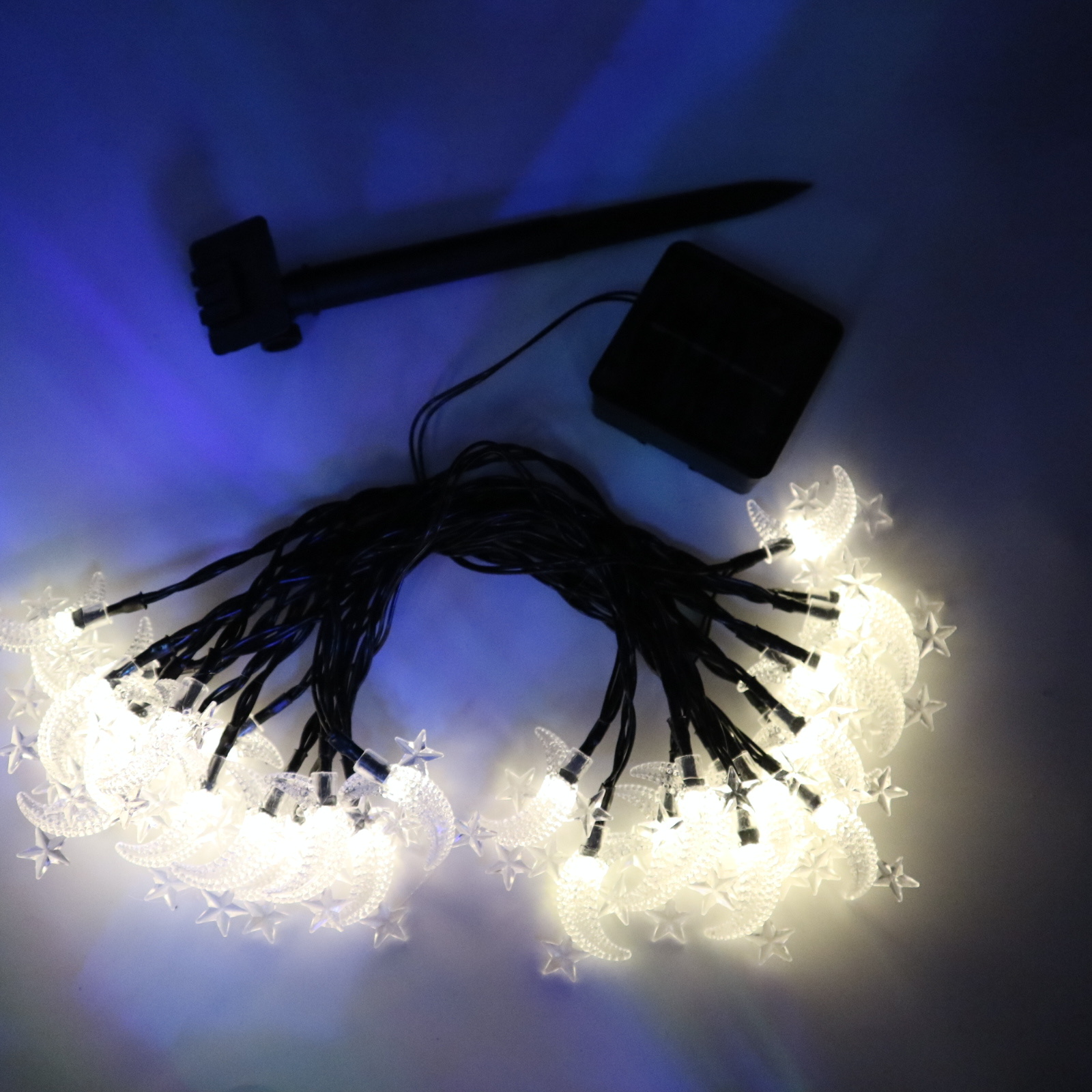 led灯串彩灯酒瓶塞灯穆斯林灯圣诞树带灯多彩装饰节日氛围灯串1