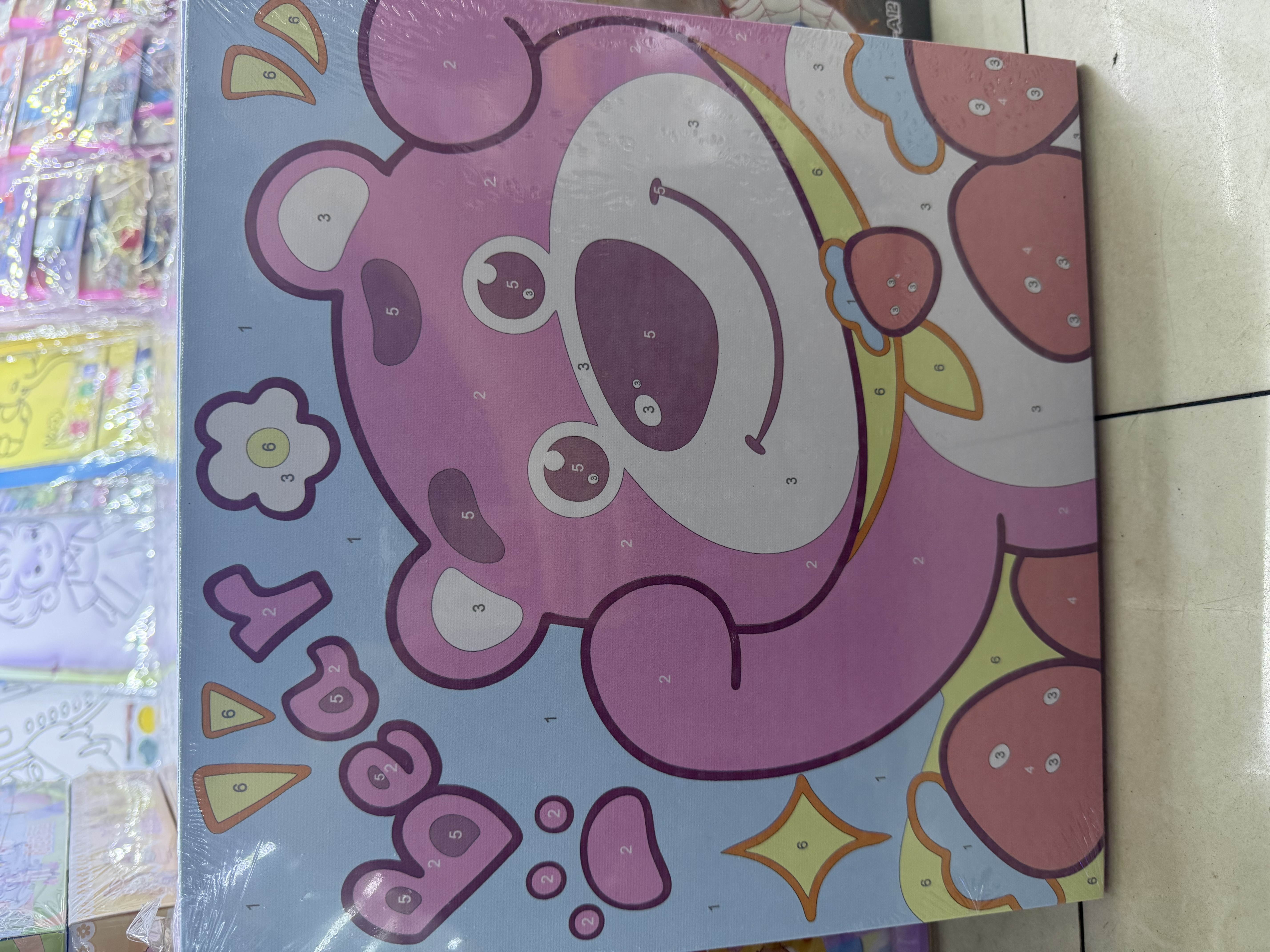 儿童益智玩具 钻石贴画手工贴