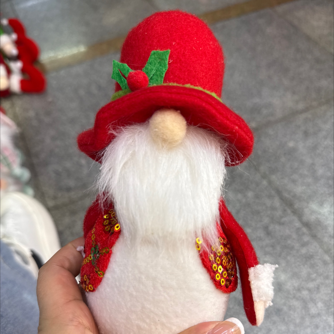 圣诞树圣诞用品，雪人，老人，带灯详情图5