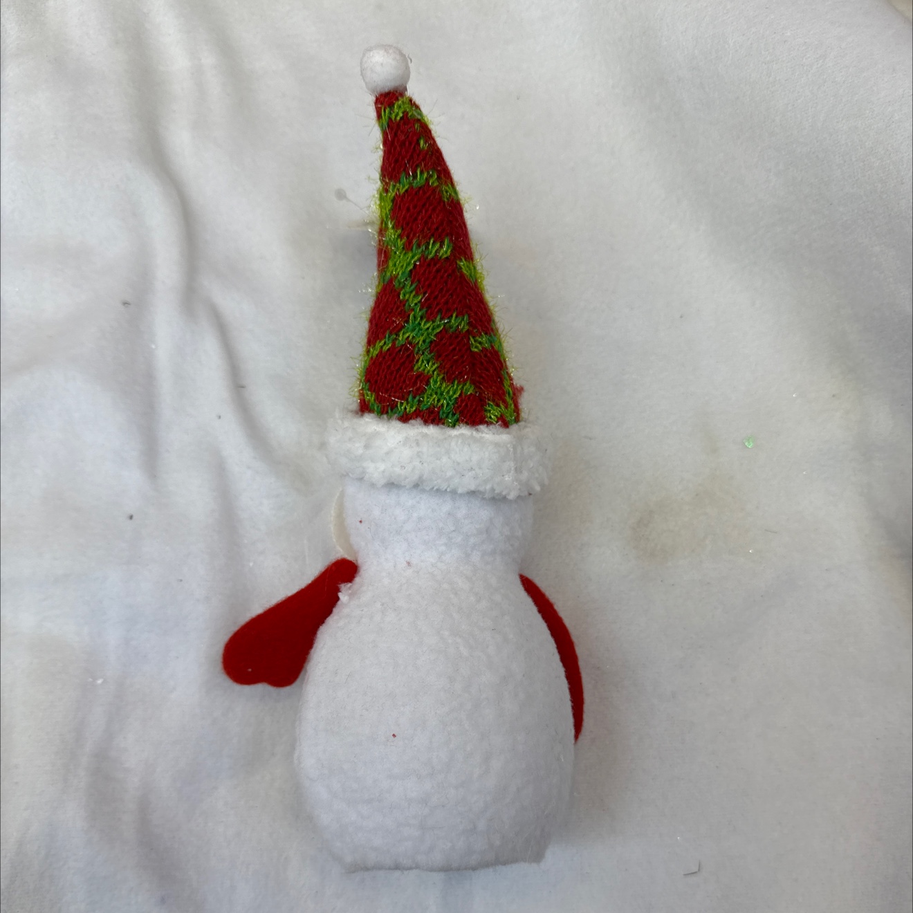 圣诞装饰品，雪人，老人，带灯细节图