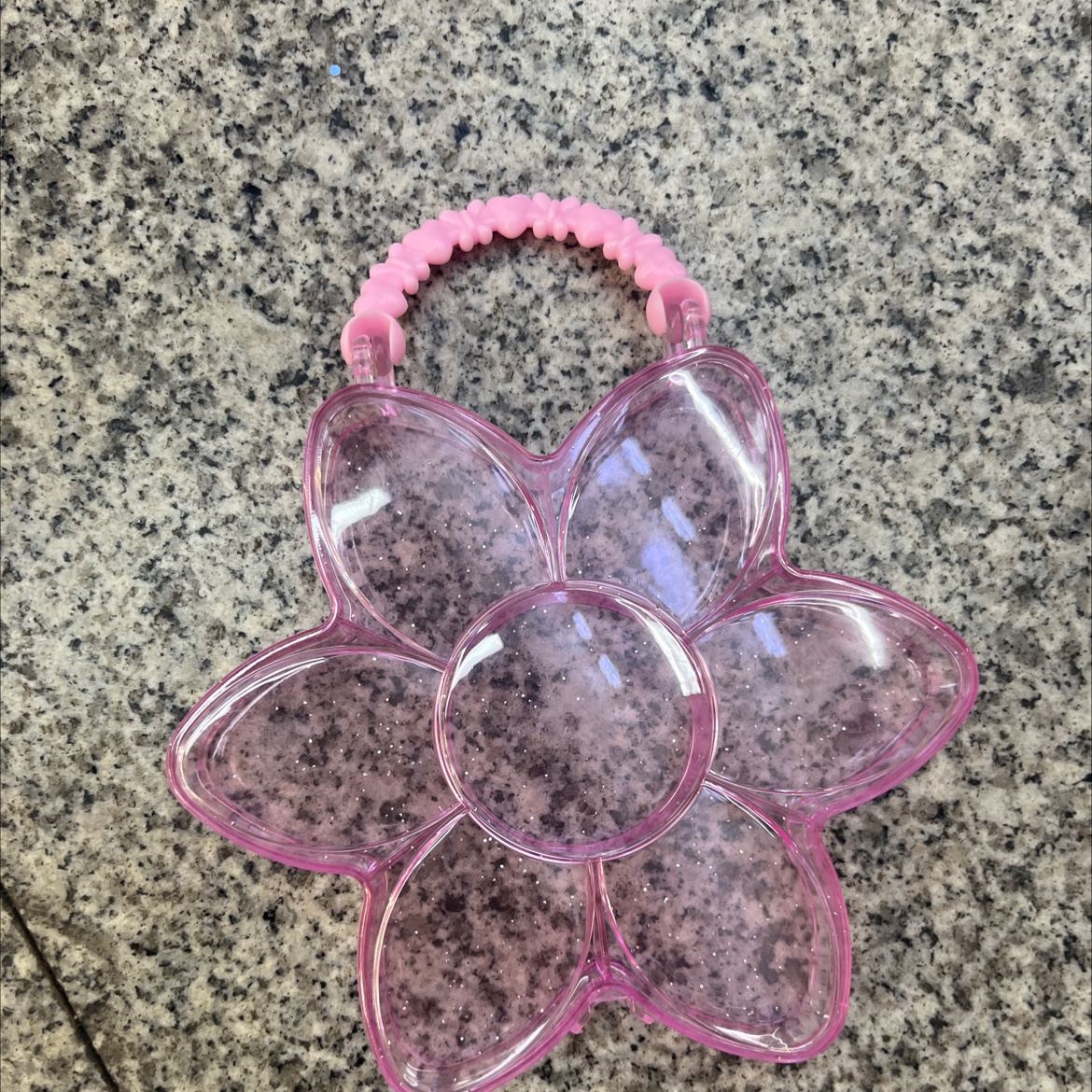 现货卡通ps塑料盒蝴蝶爱心花朵多功能收纳盒美妆盒玩具药品化妆品详情图2