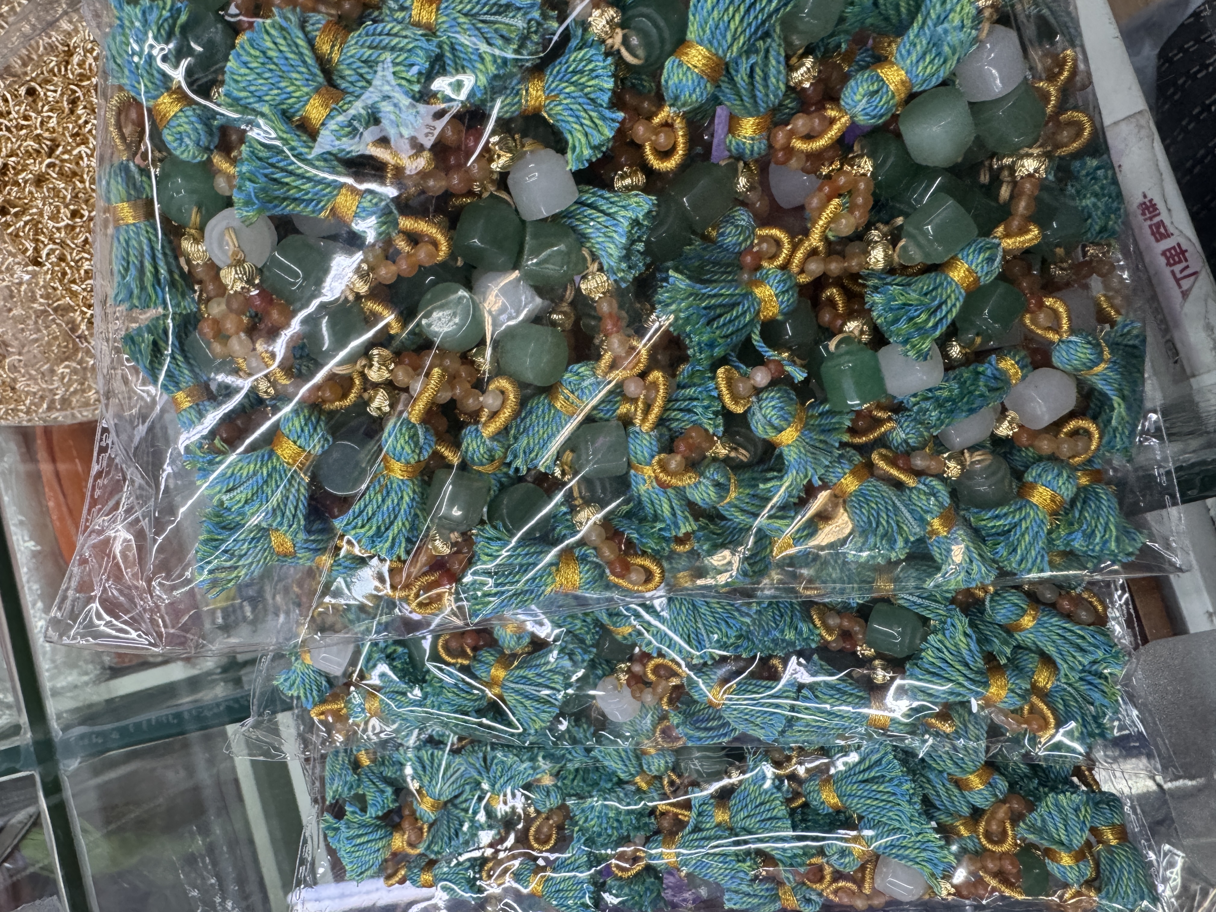 海星滴油合金手机链流苏挂件时尚创意个性潮流配饰多色可选