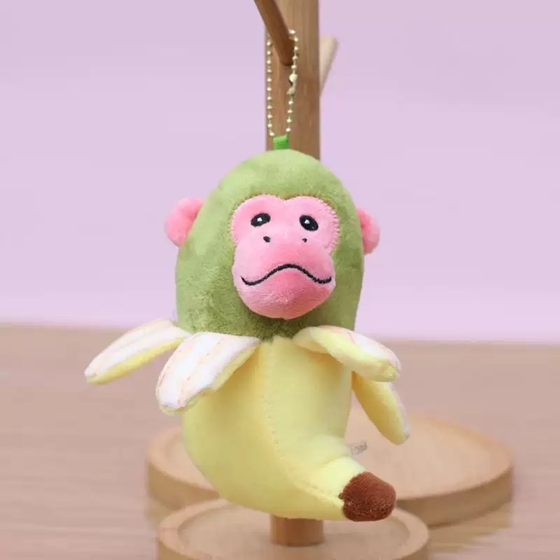 网红鲨鱼山海经小挂件可爱毛绒玩具公仔包包挂饰钥匙扣玩偶 详情图5