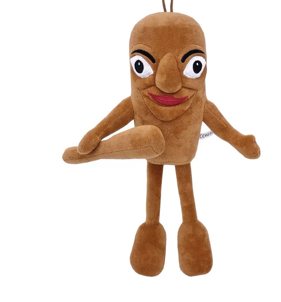 Shark American Shan Hai Jing plush Toys, Foreign Shan Hai Jing Toy Wooden Stick Figure series detail image 10