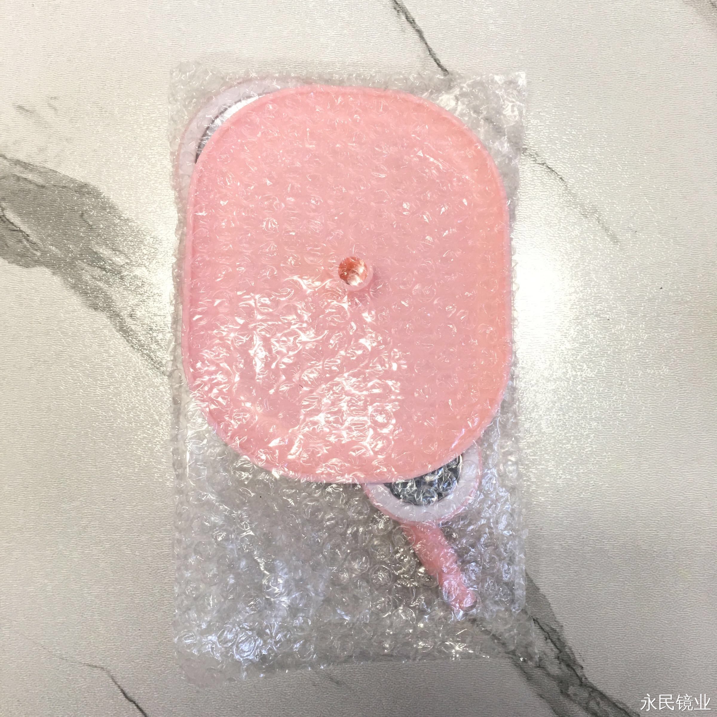 镜子/镜梳/化妆镜台镜/LED化妆镜/防碎镜子白底实物图