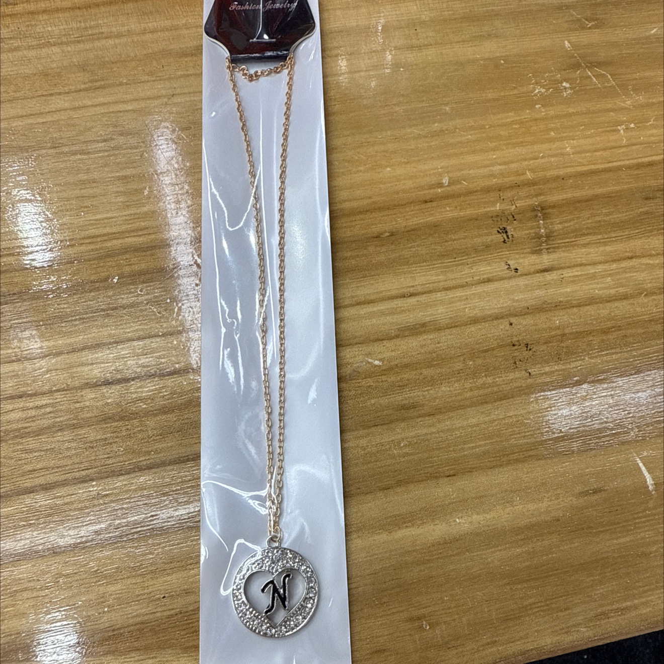 银饰锆石项链18k金饰品珍珠项链时尚百搭女款优雅气质送礼