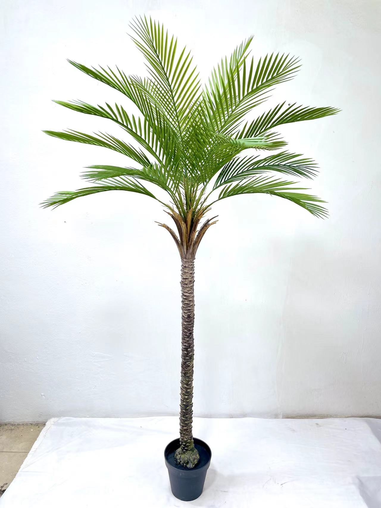 仿真植物绿植盆栽家居摆放落地绿色植物 饰品仿真花绿植人造树仿真花仿真绿植葵 软装装饰假树假花 效果树免打理
