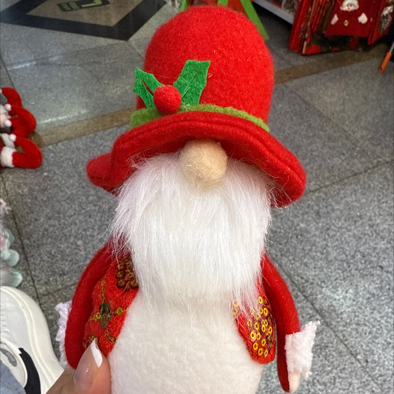 圣诞树圣诞用品，雪人，老人，带灯详情图2