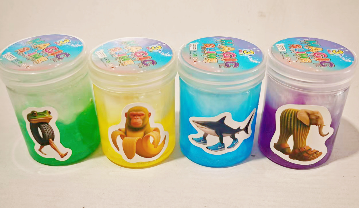 史莱姆彩泥玩具24色超轻粘土太空沙儿童手工DIY创意益智玩具