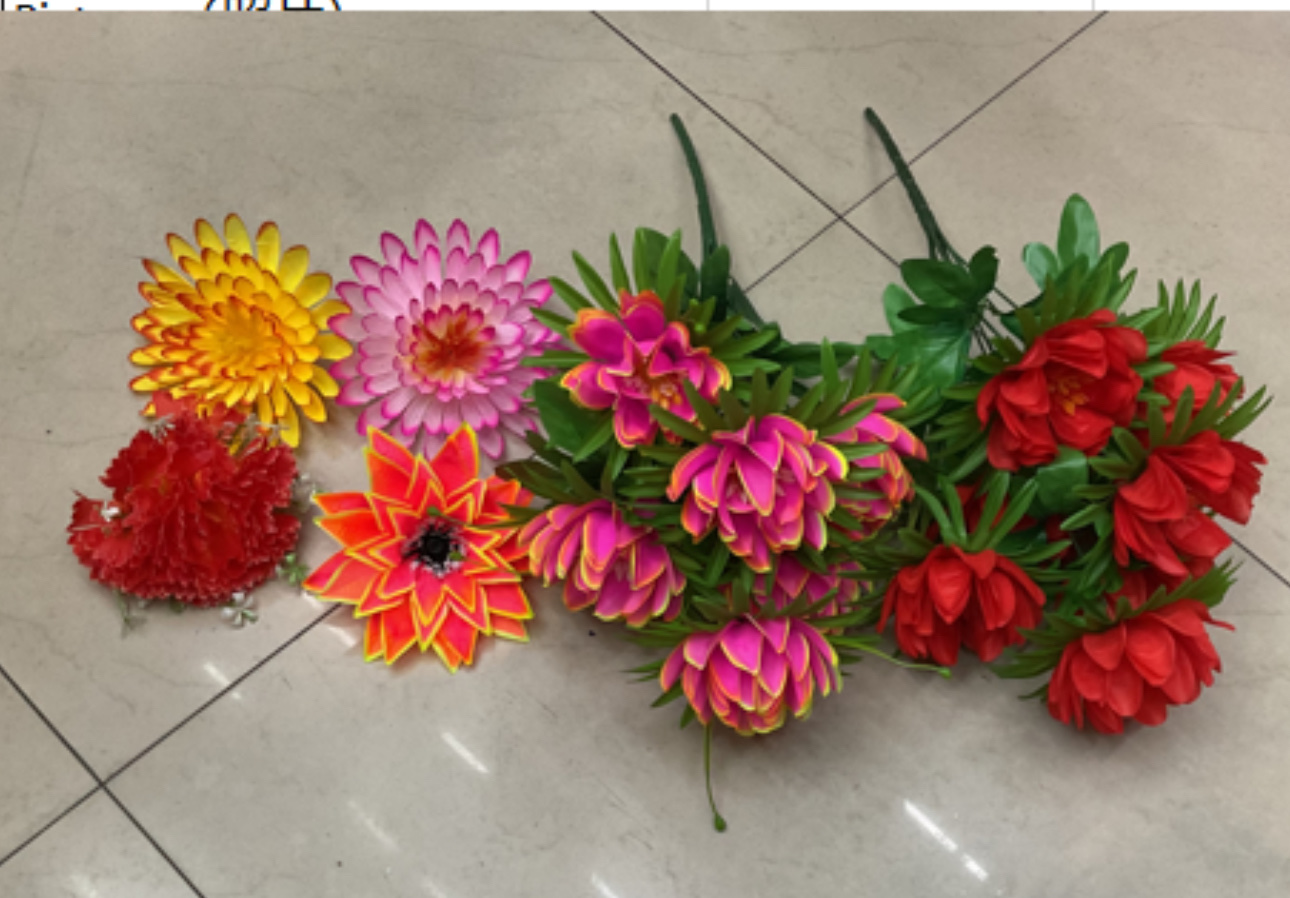 蝴蝶兰仿真花瓣干花摆设剑兰仿真花艺装饰家居客厅桌面装饰品