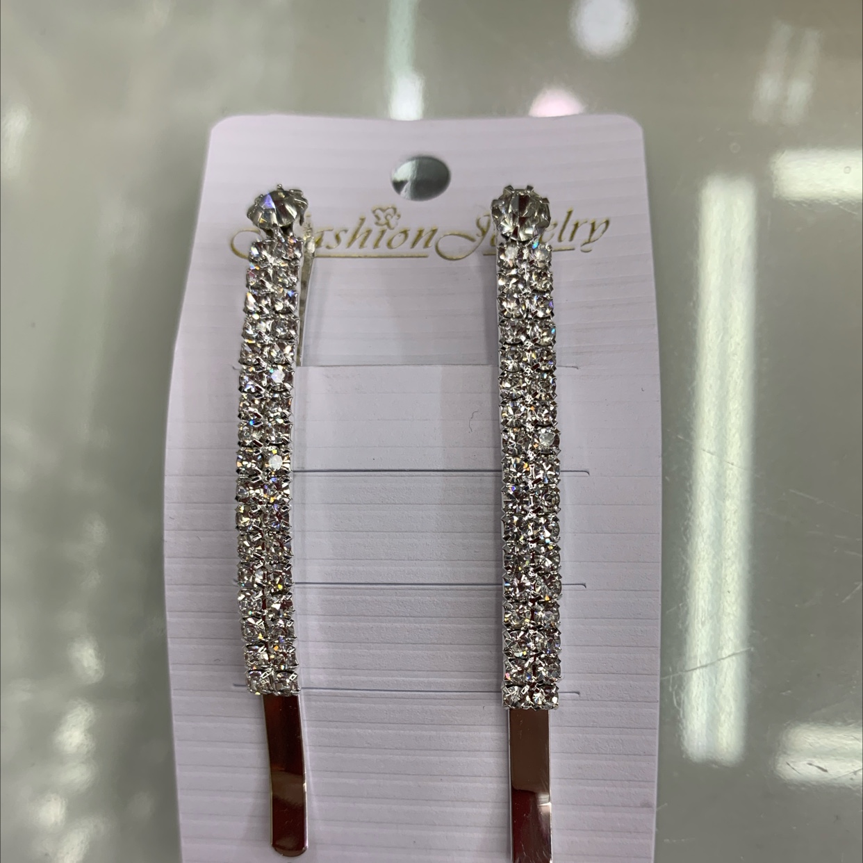 水钻发装饰发卡50个批发五块发卡发饰发夹头饰时尚百搭水钻发卡