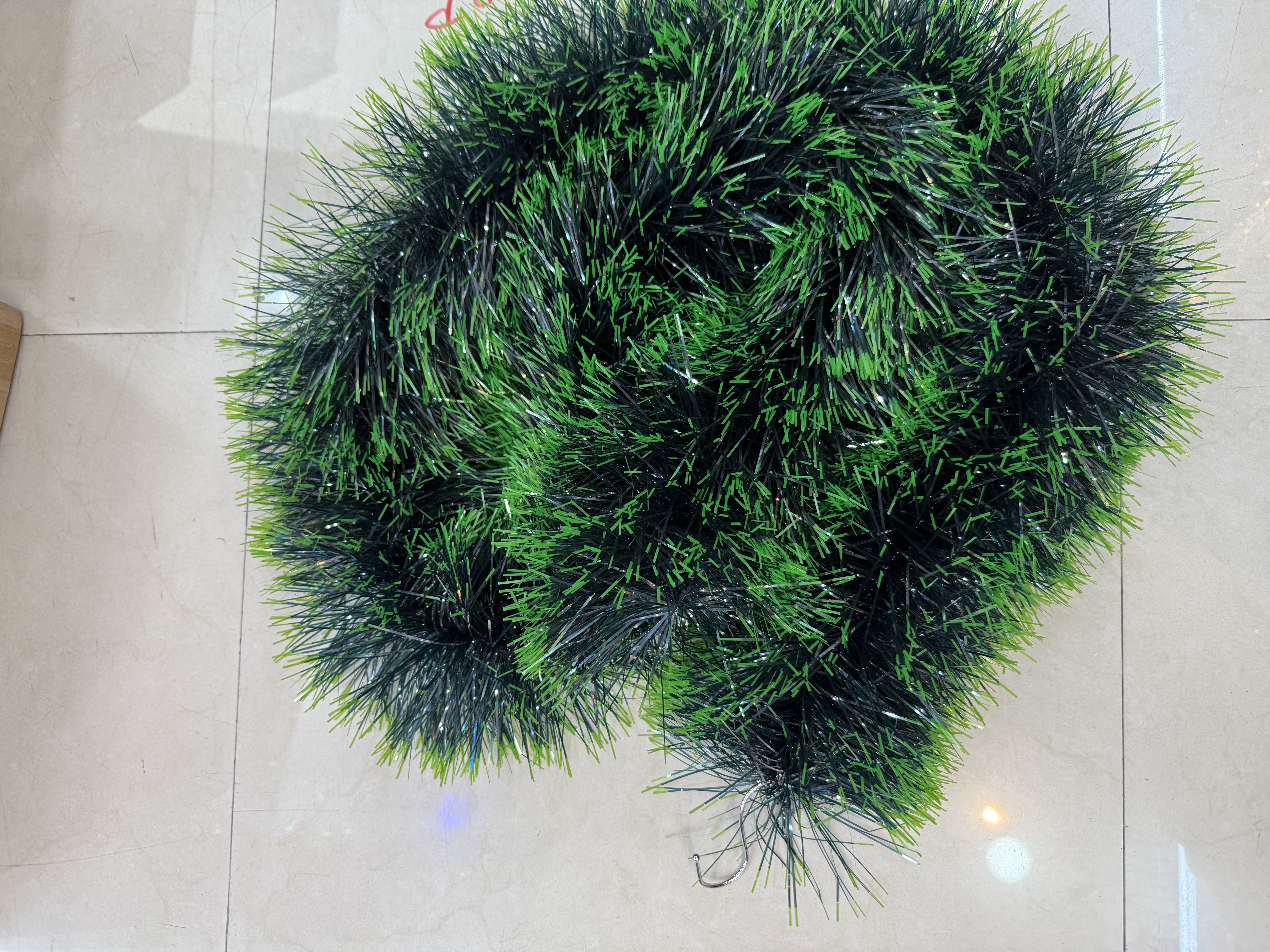 圣诞用品圣诞毛条圣诞树带灯节日装饰2025年圣诞节礼品详情图9