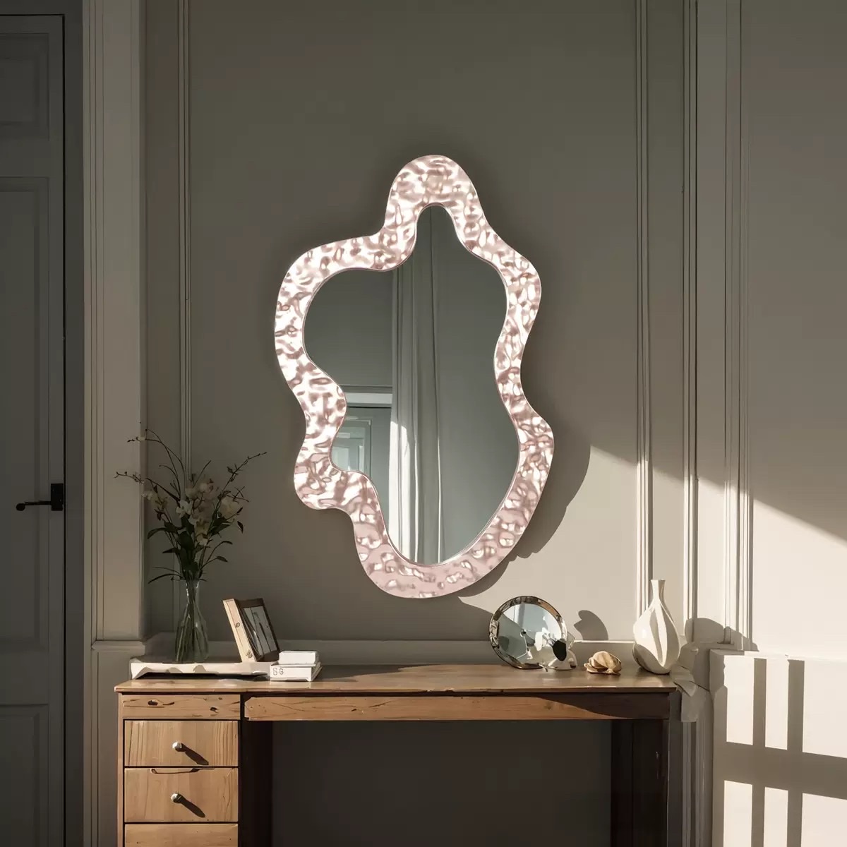 窗户镜子 南美 塑料镜子批发 装饰镜子 墙饰镜子 镜子详情图19