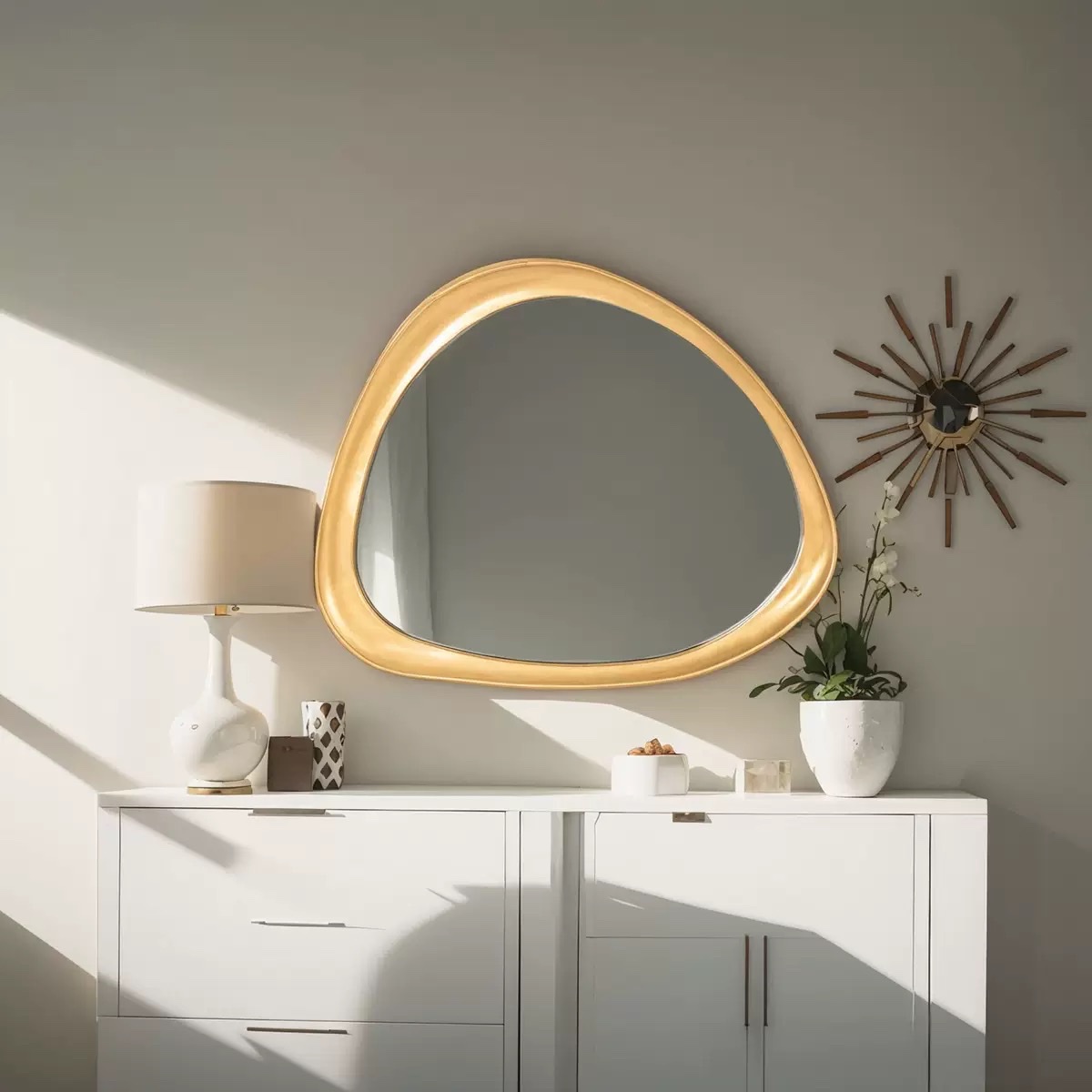 塑料镜子批发 浴室镜子 装饰镜子 墙饰镜子 镜子详情图12