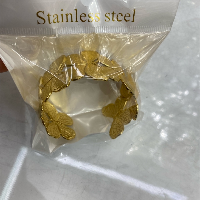不锈钢手镯蝴蝶