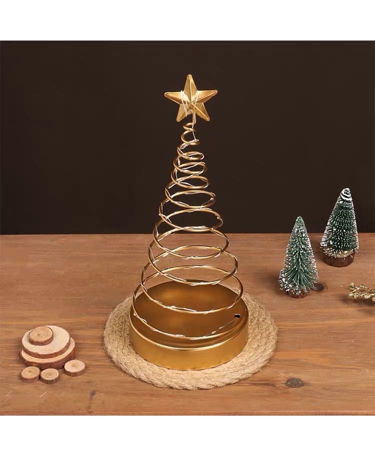 北欧ins轻奢灯光摆件创意家居圣诞节装饰品卧室房间布置工艺品细节图