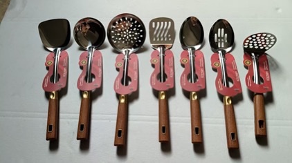 厨房用品硅胶炒菜勺厨具套装耐高温不粘锅厨房厨具用品多功能烹饪工具厨具厨房用品