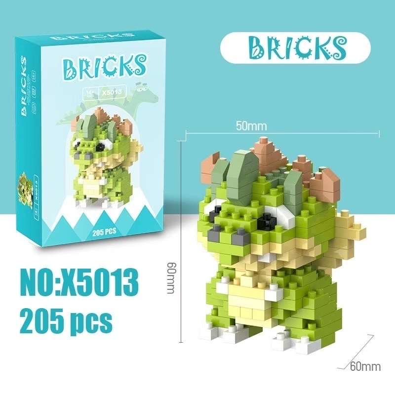Reward students with Tyrannosaurus rex building block gifts, dolls, children's creative educational toys, small gifts, and class prizes undefined