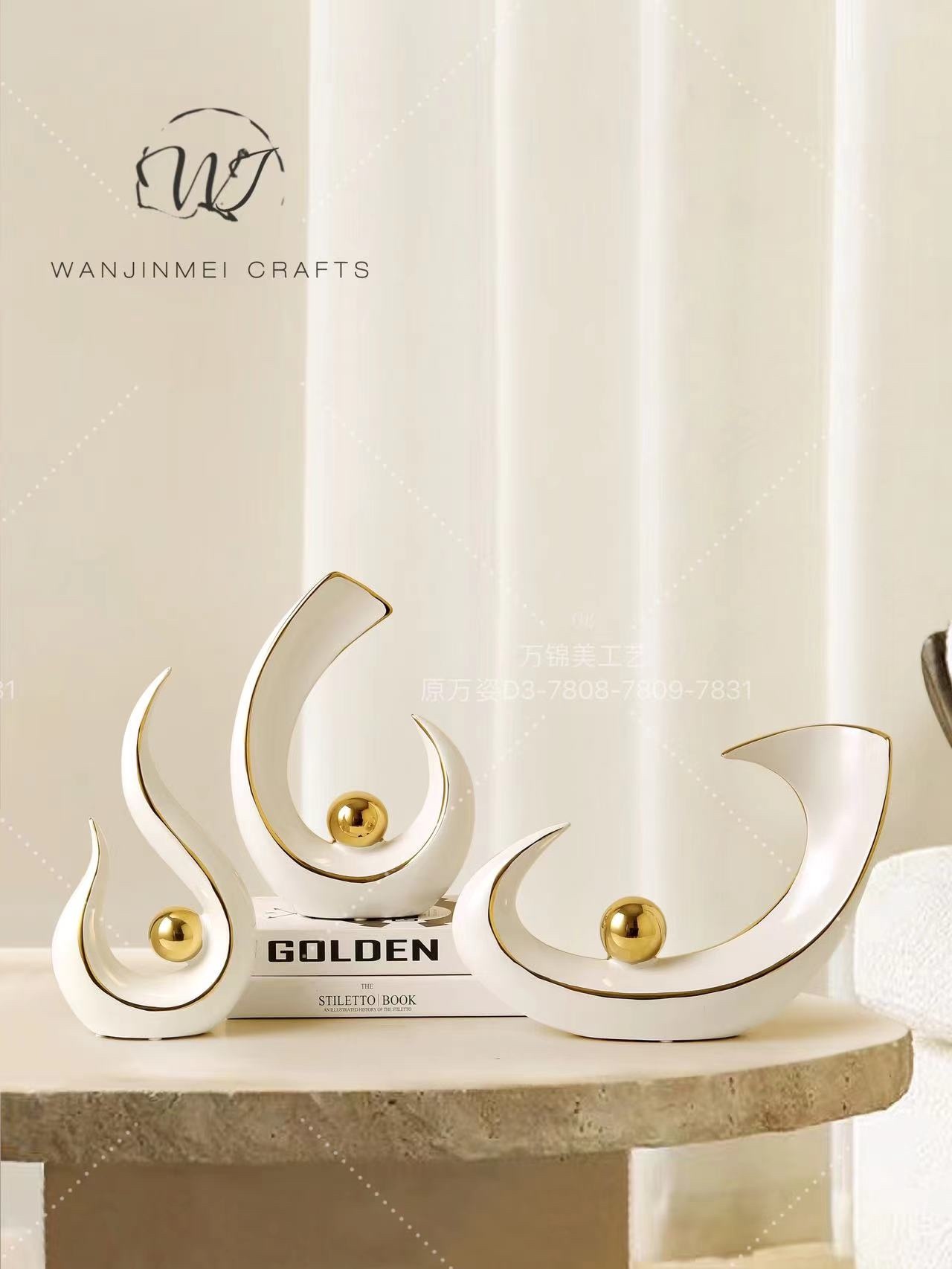 Creative ceramic art decorative items