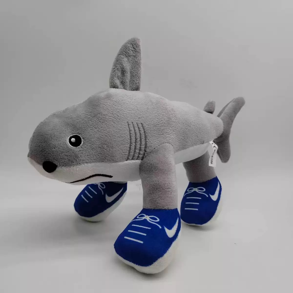 Shark American Shan Hai Jing plush Toys, Foreign Shan Hai Jing Toy Wooden Stick Figure series detail image 2