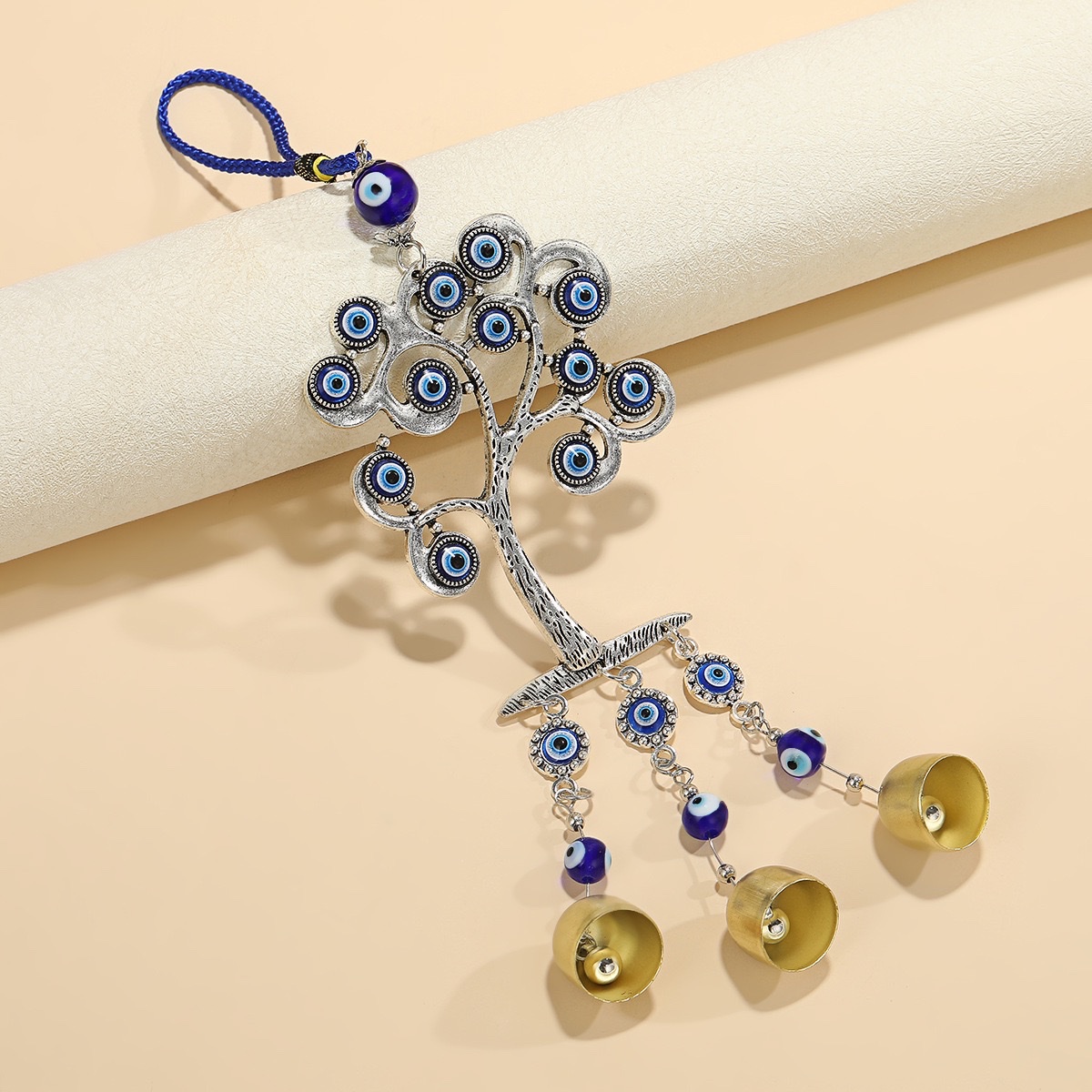 蓝眼睛恶魔之眼生命树风景挂件