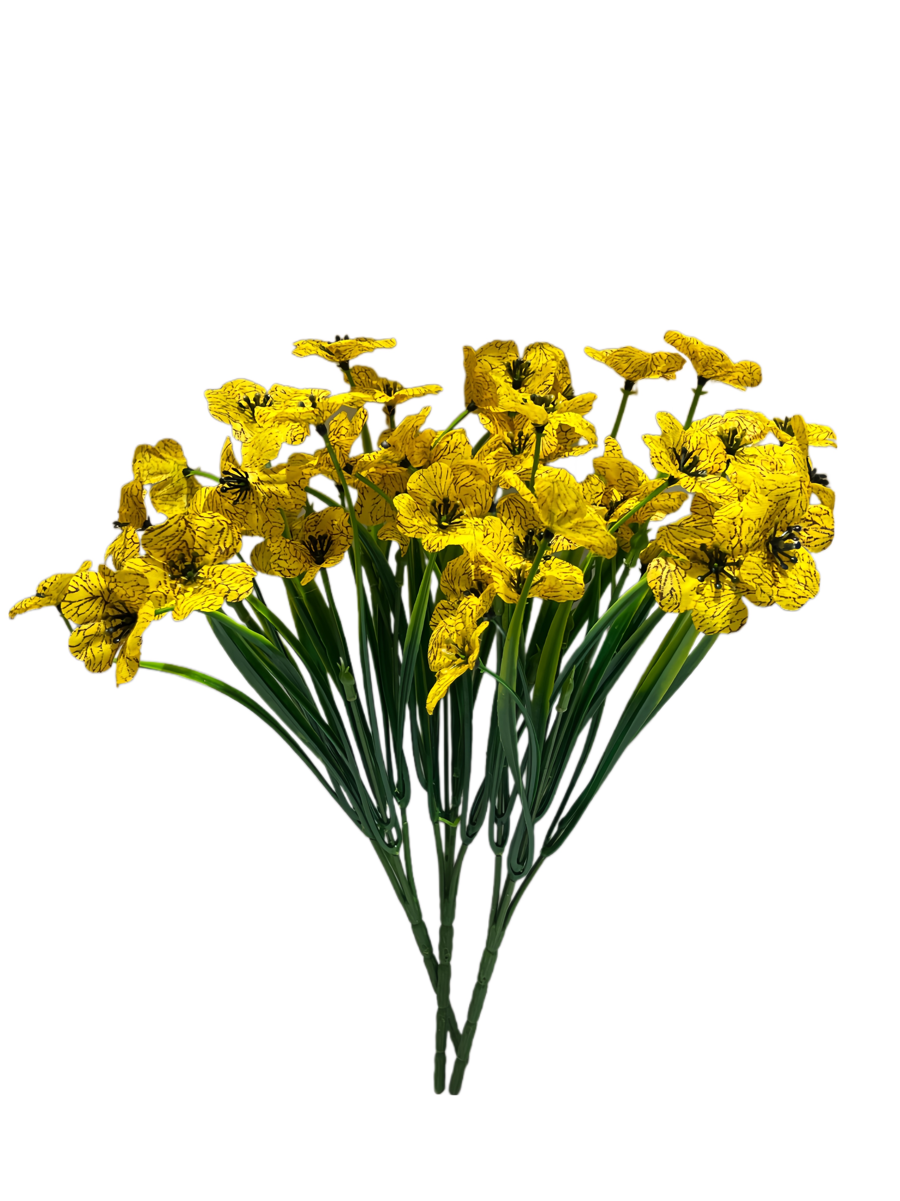 尤加利居家仿真花跨境爆款紫罗兰人造花假花