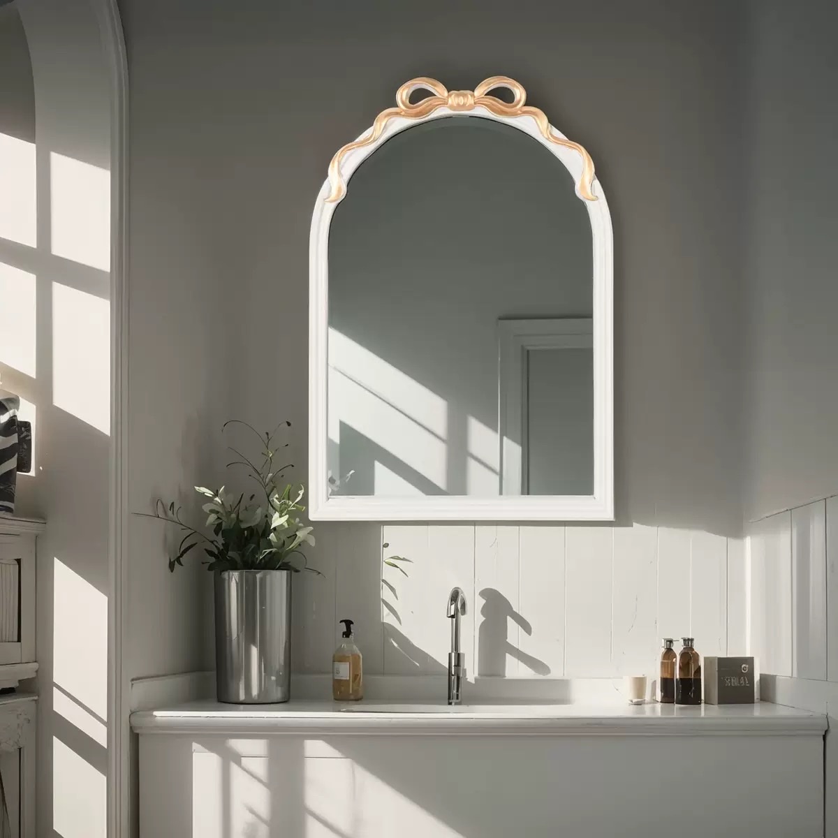 塑料镜子批发 浴室镜子 装饰镜子 墙饰镜子 镜子详情图7