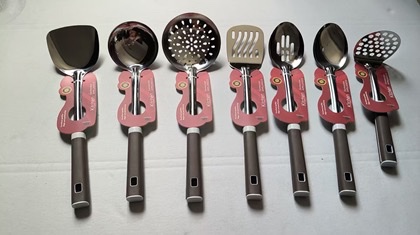 厨房用品硅胶炒菜勺厨具厨房用品耐高温不粘锅铲烹饪工具厨房必备厨具厨房用品