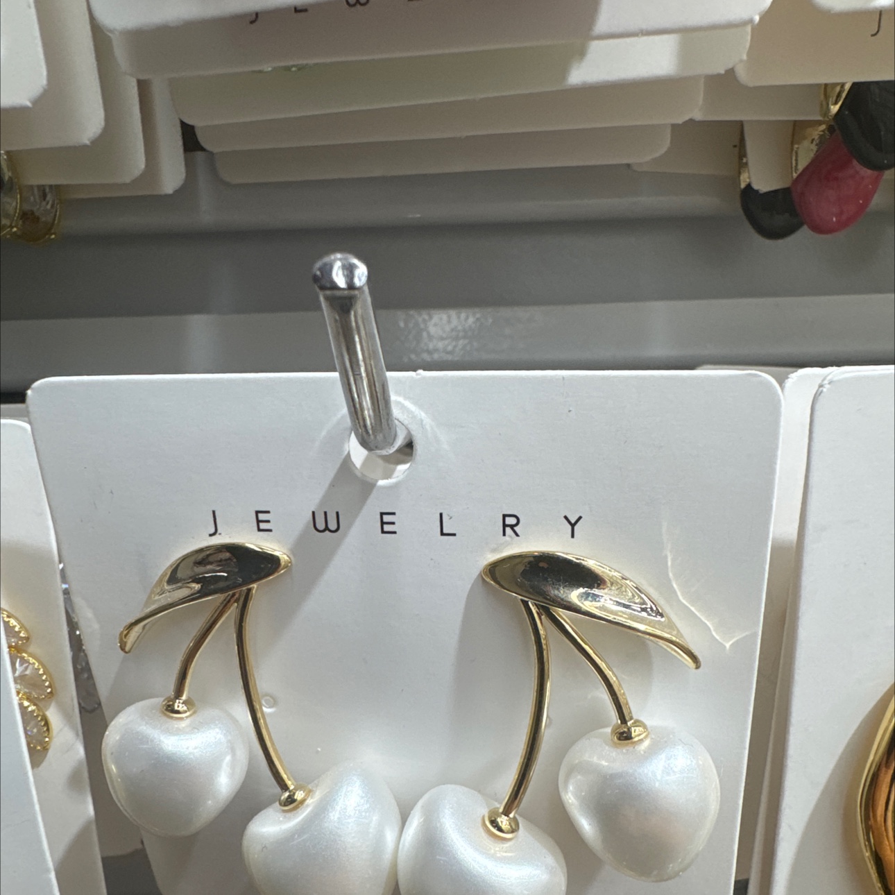 饰品耳饰珍珠耳环烧焊锆石耳环时尚气质简约百搭女款配饰品饰品细节图