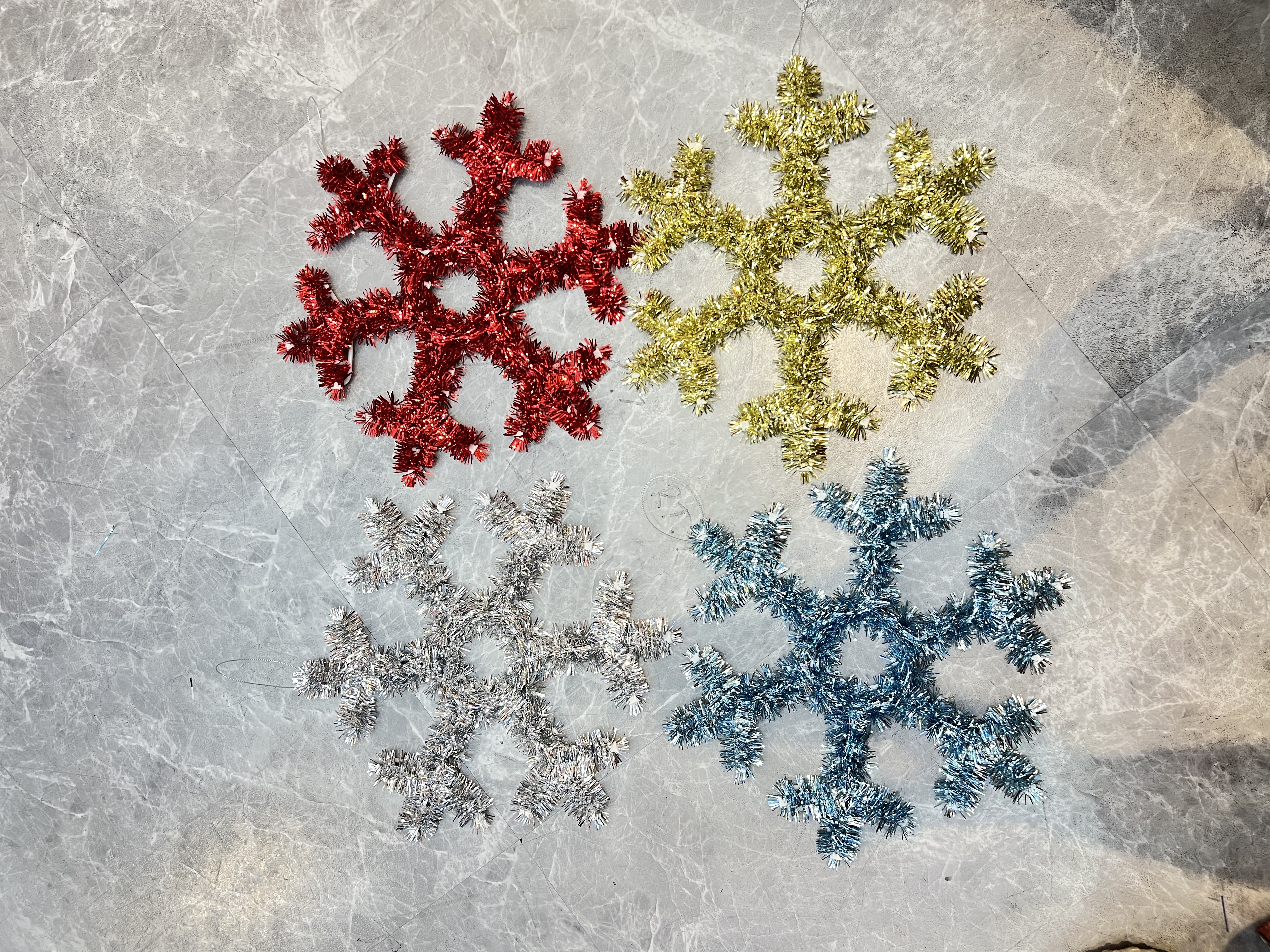 圣诞节雪花、节日用品