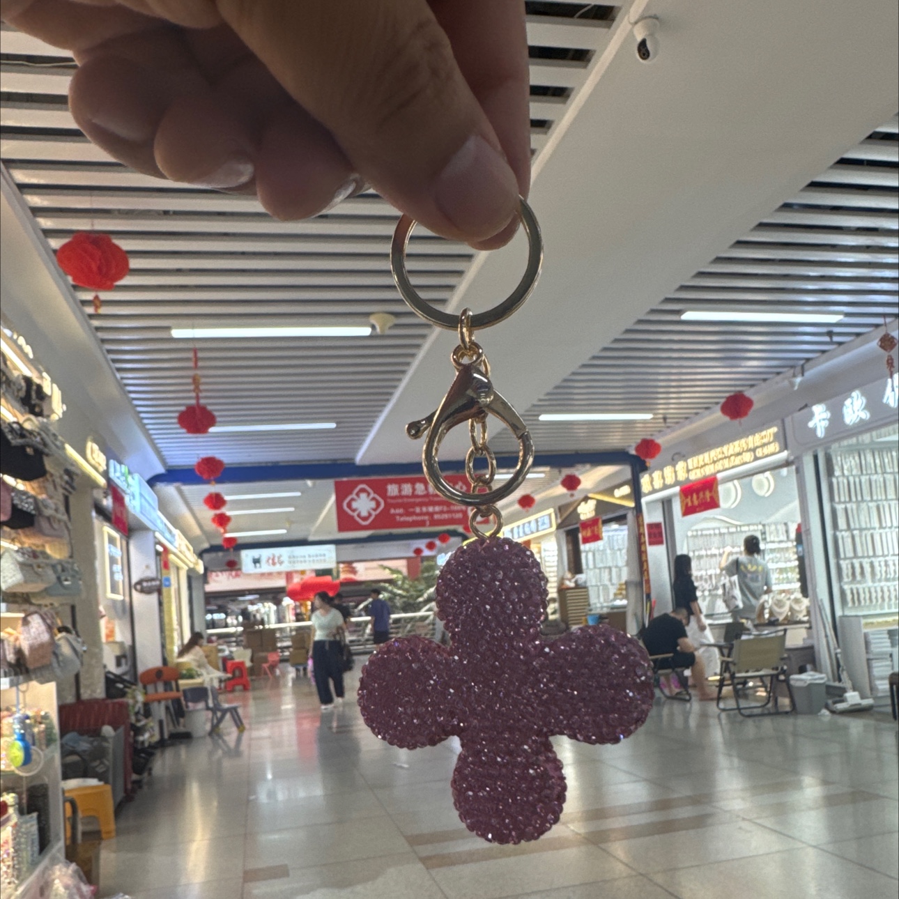 满钻钥匙扣，精品钥匙扣，手工钥匙扣，详情图3