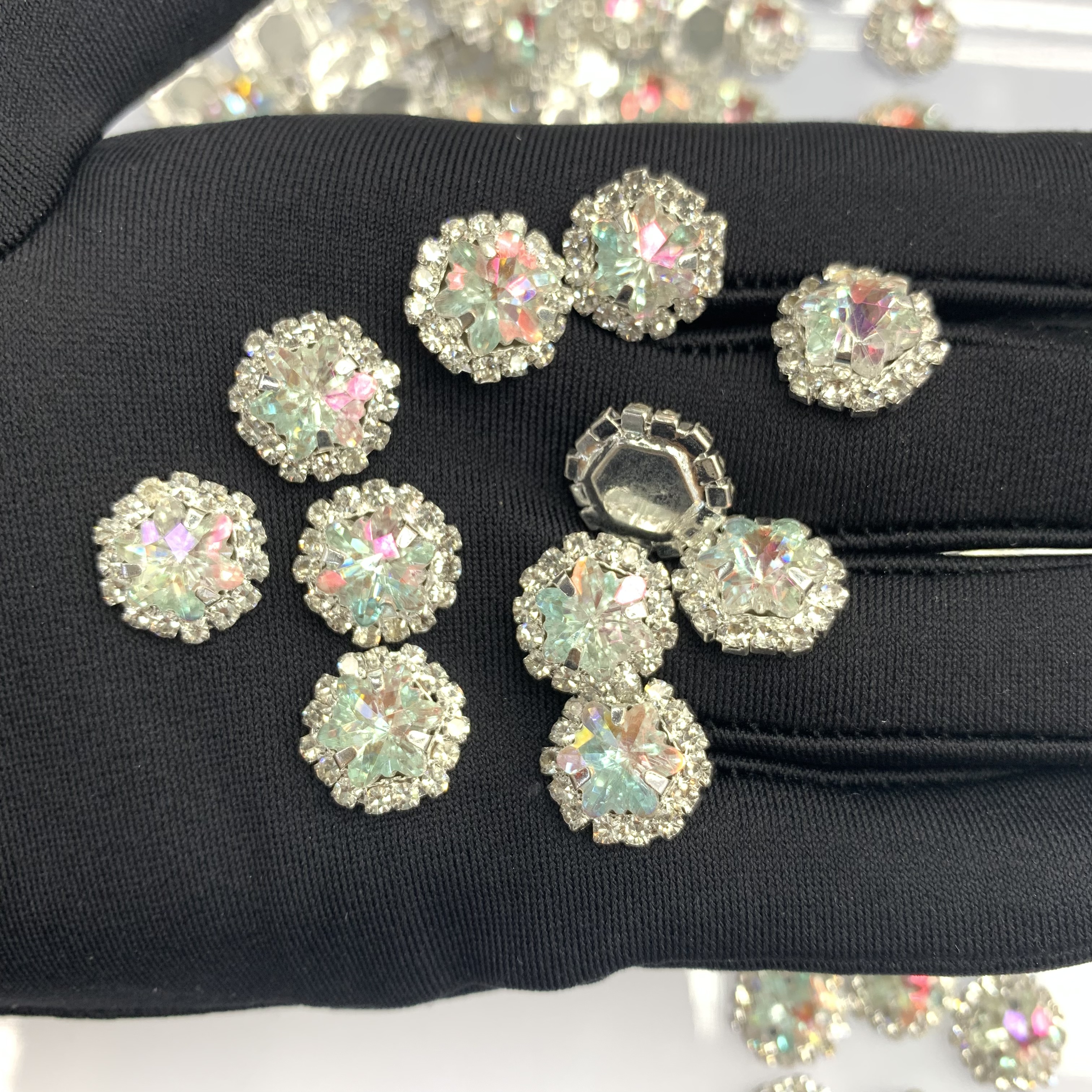 DIY头饰配件，饰品配件白底实物图