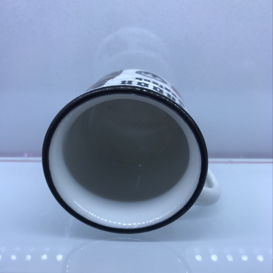 小米你杯 可定制图案 咖啡杯 礼品陶瓷白底实物图